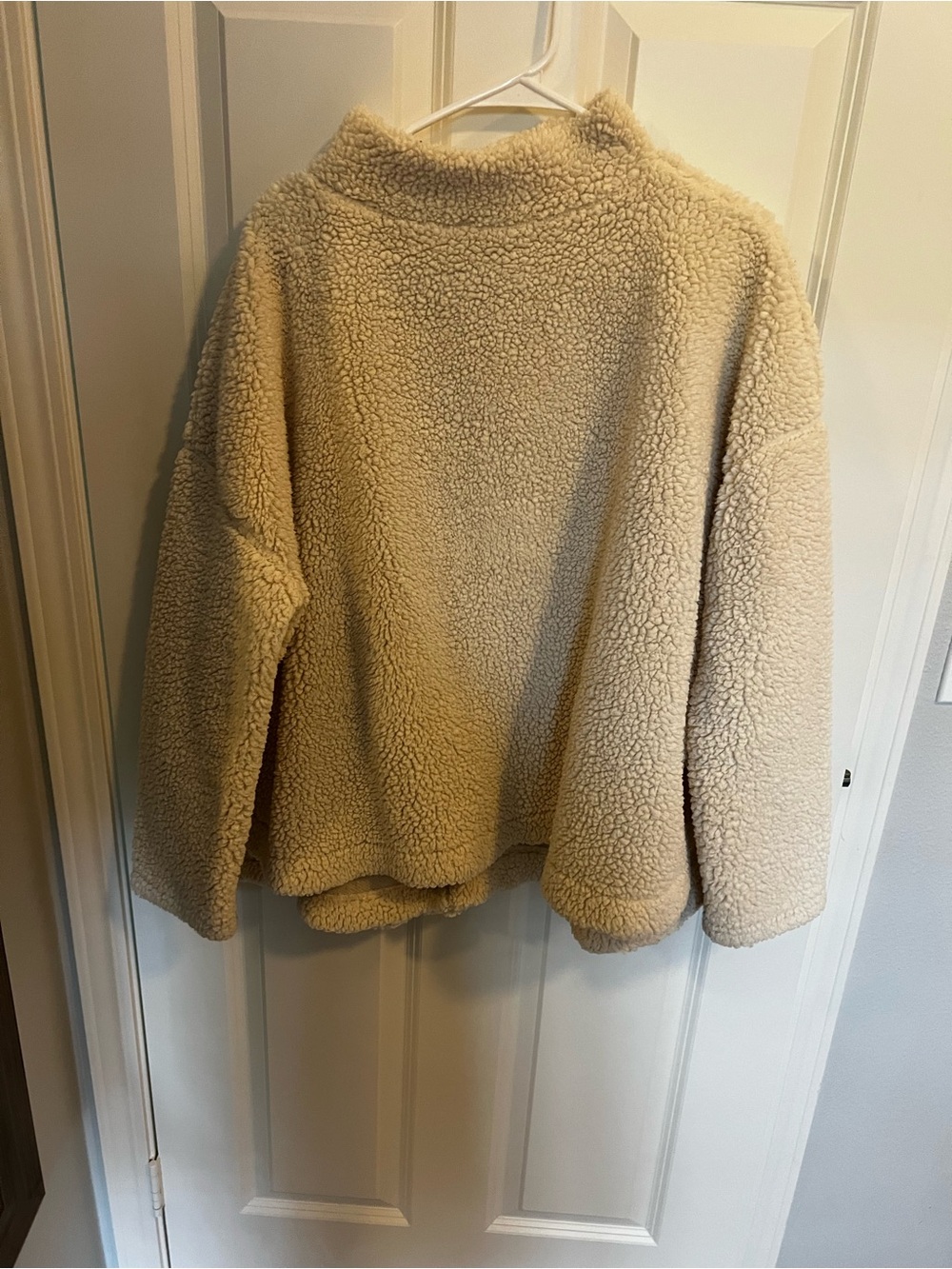 Mud Pie Cream Teddy Sherpa Jacket - Women's